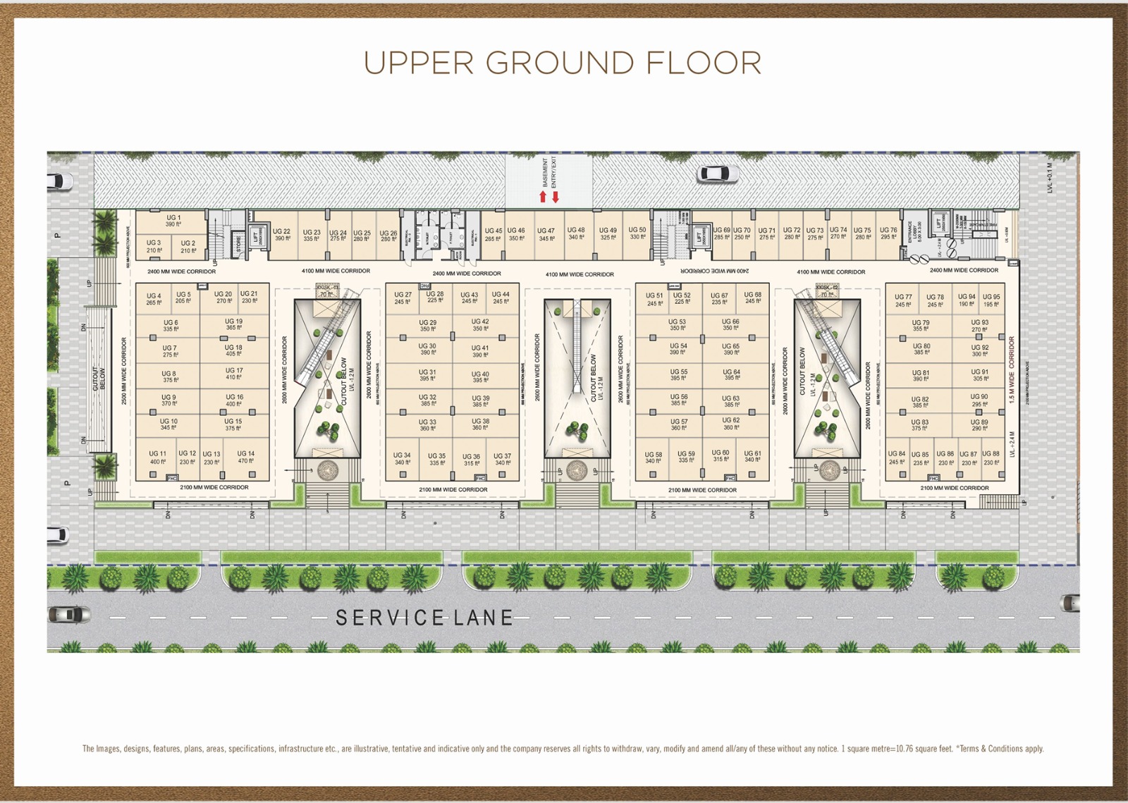 2 BHK Floor Plan